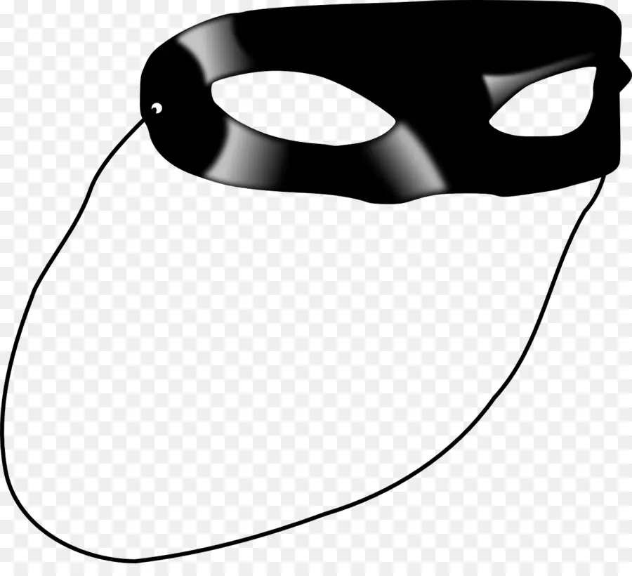 Masker，Hitam PNG