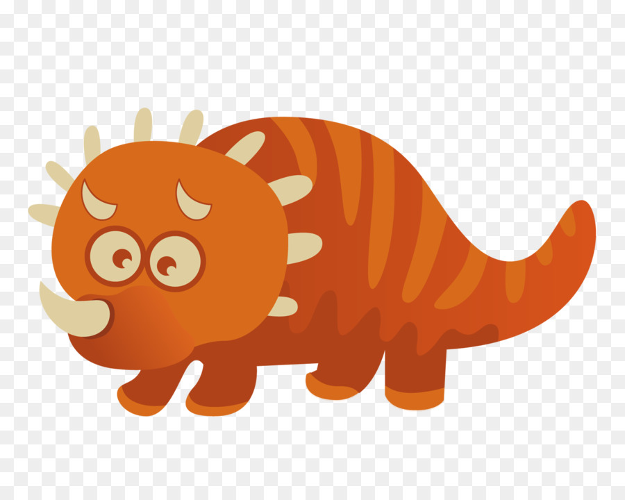 Dinosaurus Kartun，Kartun PNG