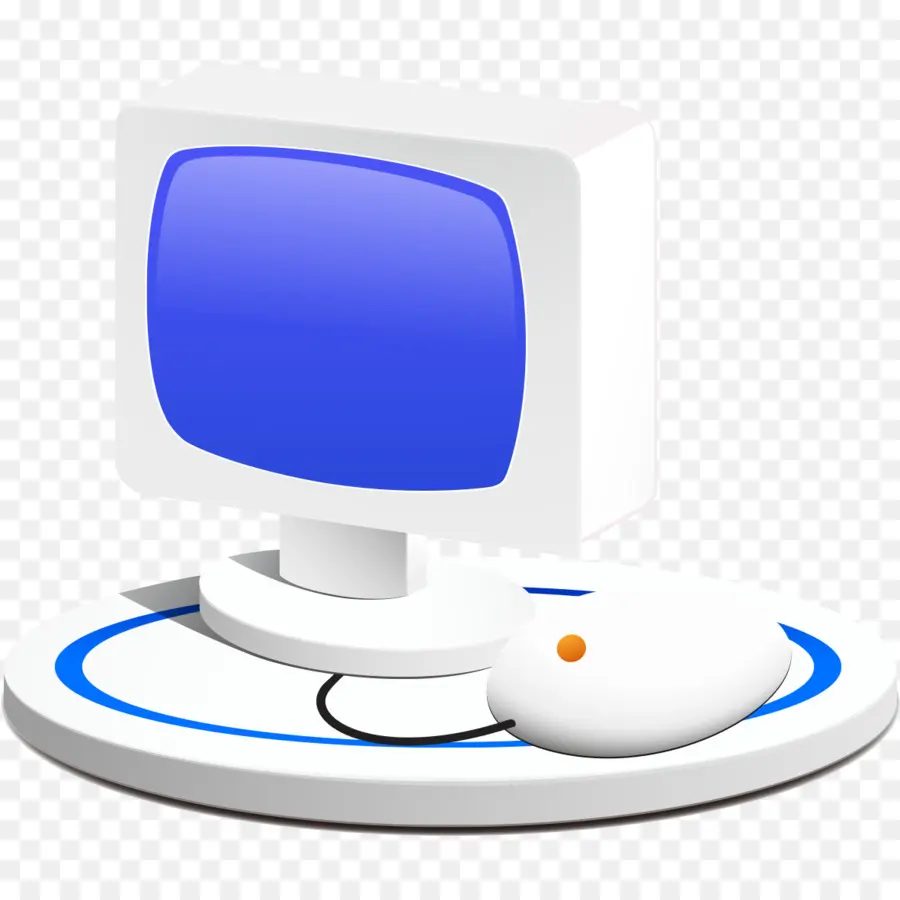 Monitor Komputer，Mouse Komputer PNG