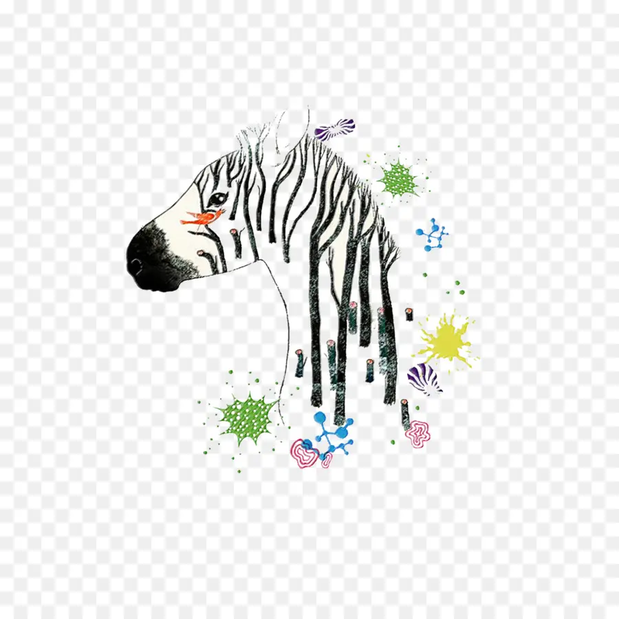 Zebra，Garis Garis PNG