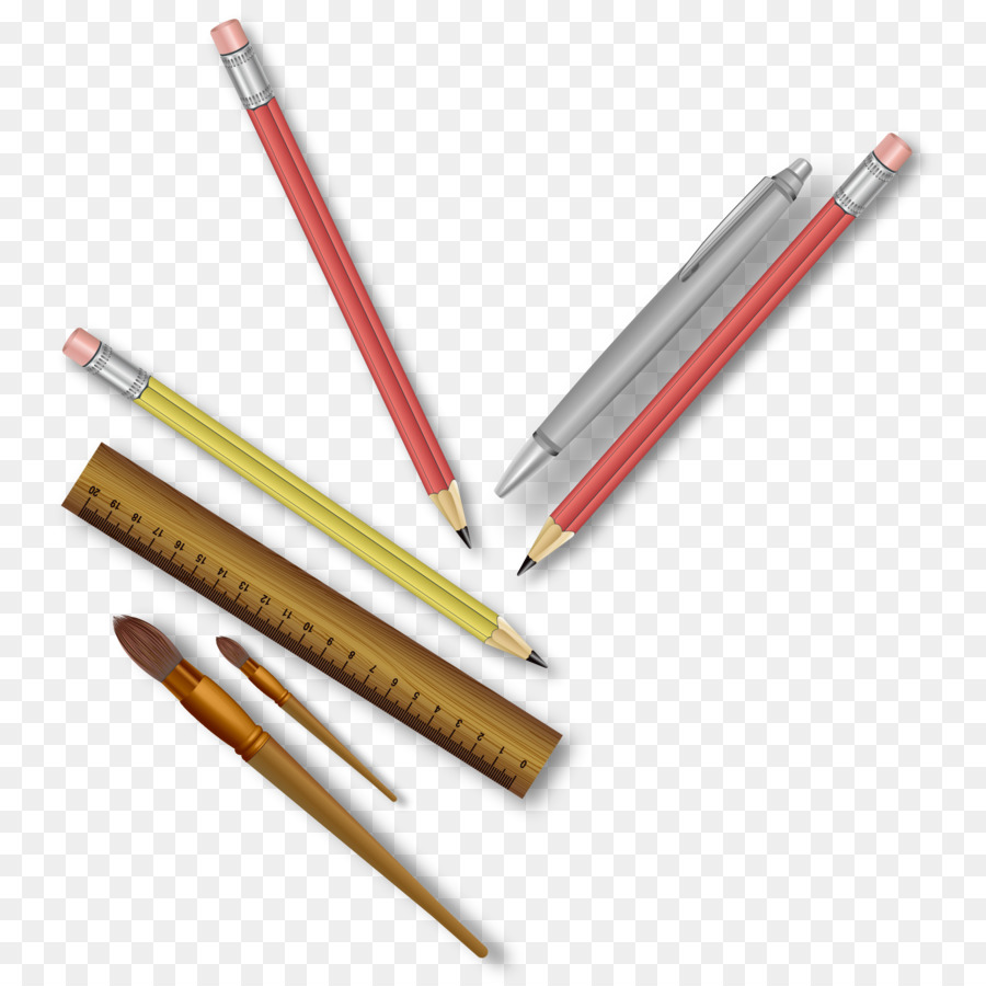 Pensil Dan Penghapus，Menulis PNG