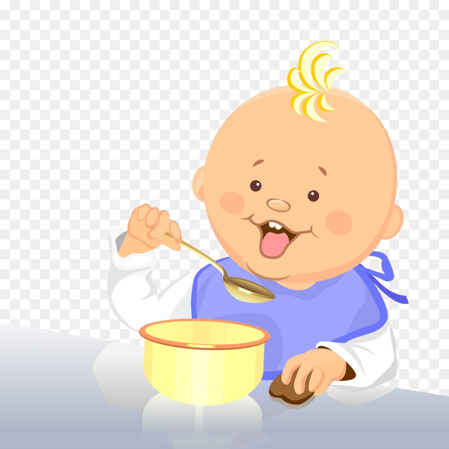 Makan, Bayi, Kartun gambar png