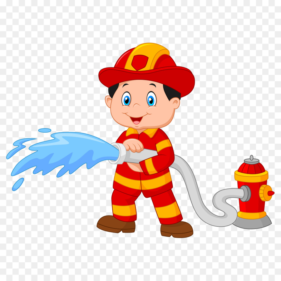 Petugas Pemadam  Kebakaran  Kartun  Royaltyfree gambar  png