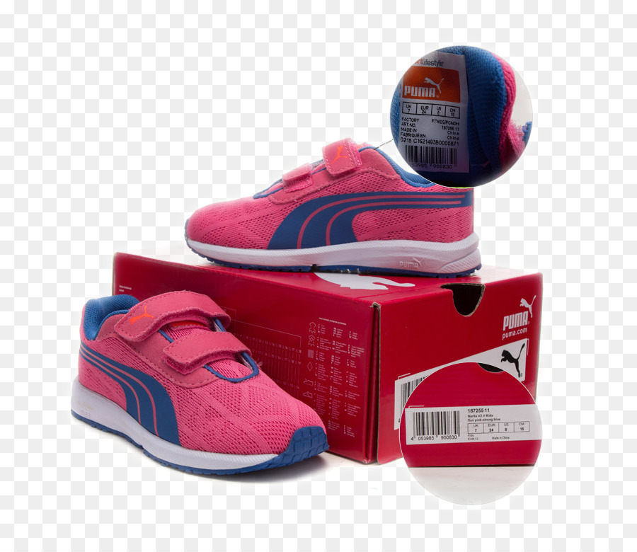 Sepatu Kets Merah Muda，Alas Kaki PNG