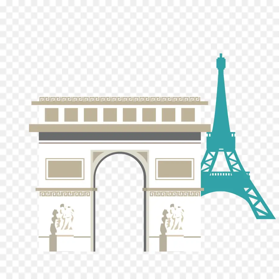 Bangunan Terkenal Paris，Paris PNG