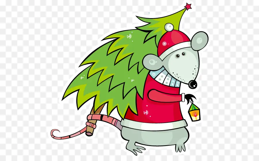 Tikus Natal，Pohon PNG