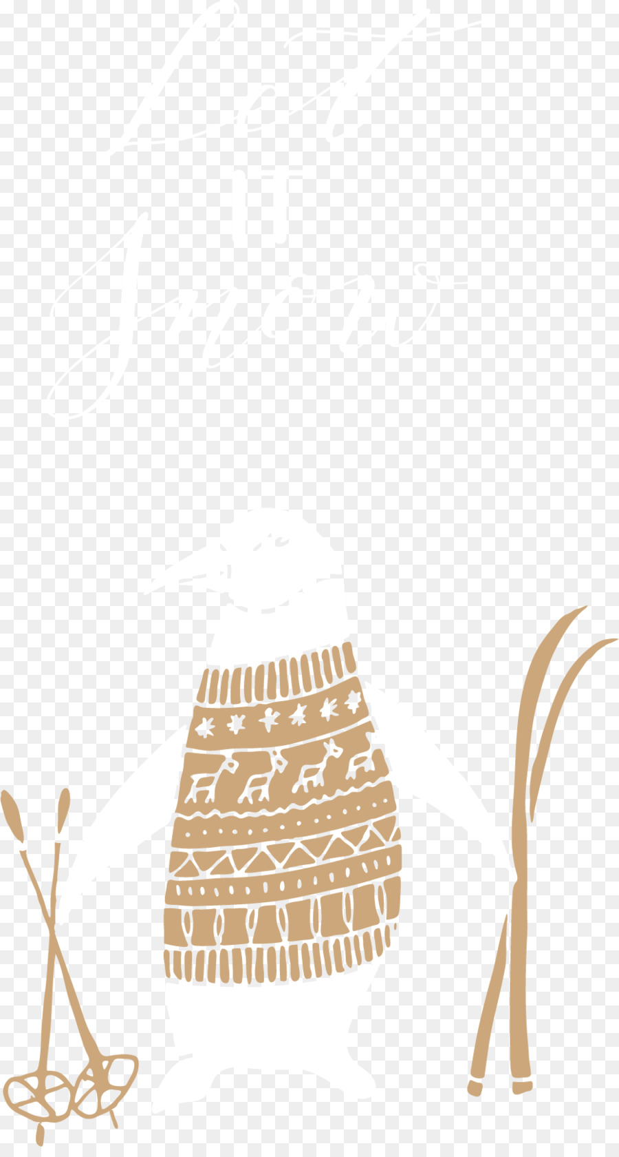 Penguin Dengan Sweater，Musim Dingin PNG