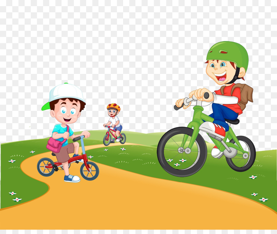 Download 430 Gambar Animasi Anak Bersepeda HD Paling Baru 