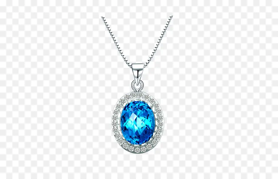 Kalung Permata Biru，Liontin PNG