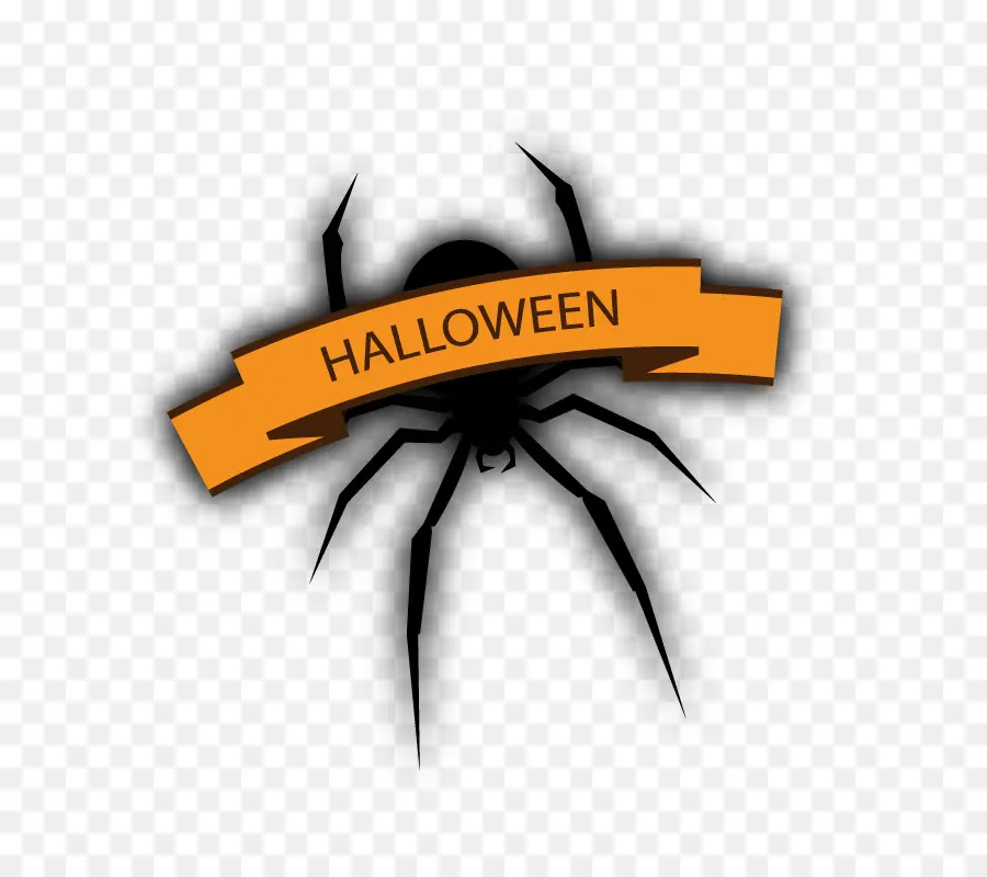 Laba Laba Halloween，Spanduk PNG