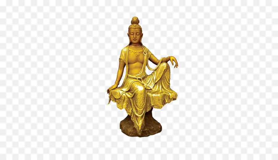 Golden Buddha，Poster PNG