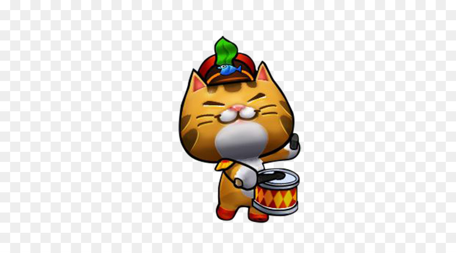 Kucing Dengan Drum，Drum PNG