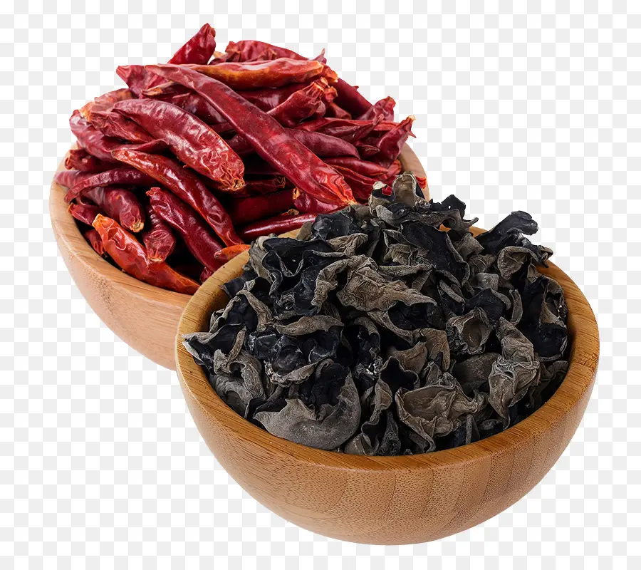 Paprika Dan Jamur Kering，Kering PNG