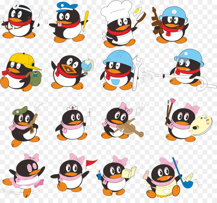 Karakter Pinguin，Penguin PNG