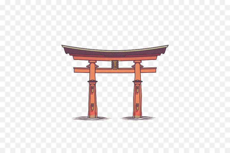 Gerbang Torii，Jepang PNG