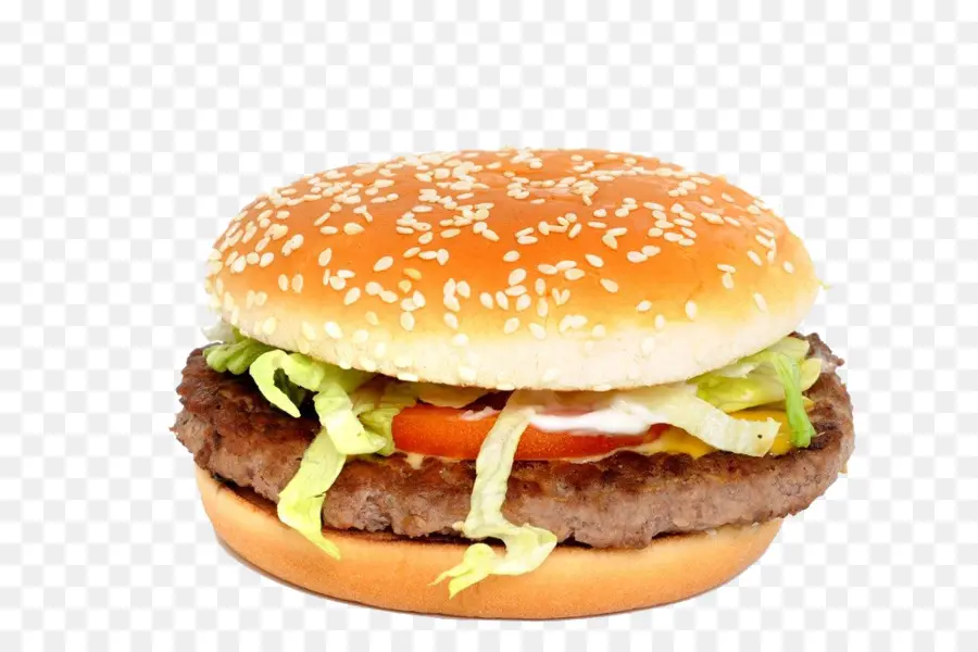 Hamburger，Kentang Goreng PNG