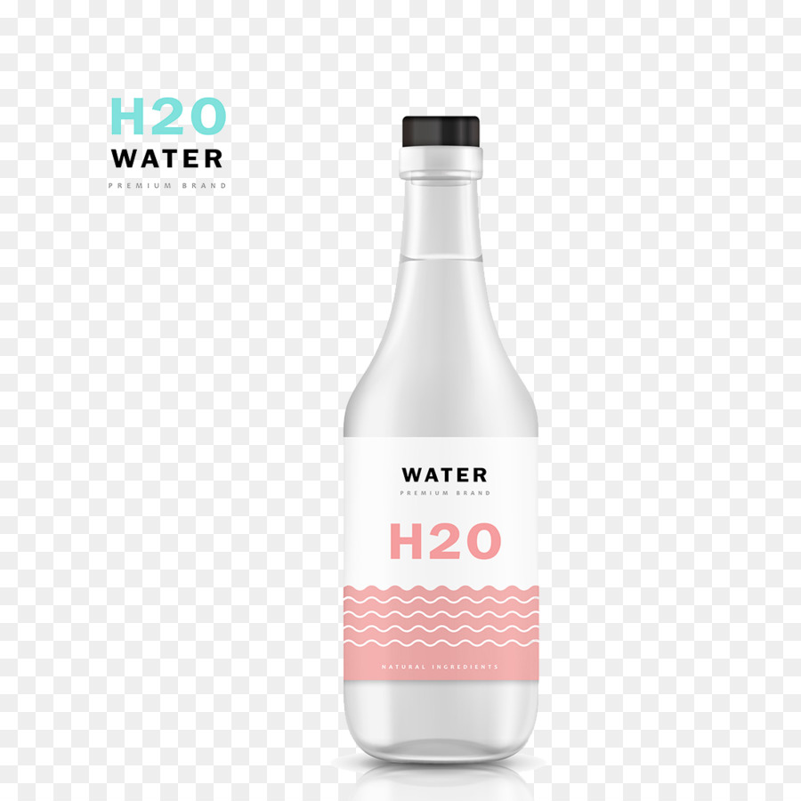 Botol Air，H2o PNG