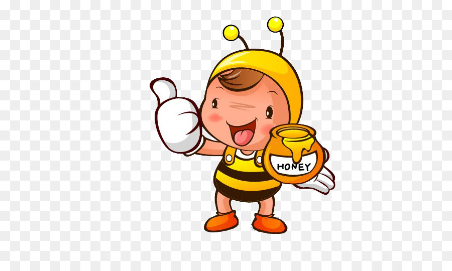  Lebah  Lebah Madu Kartun  gambar png