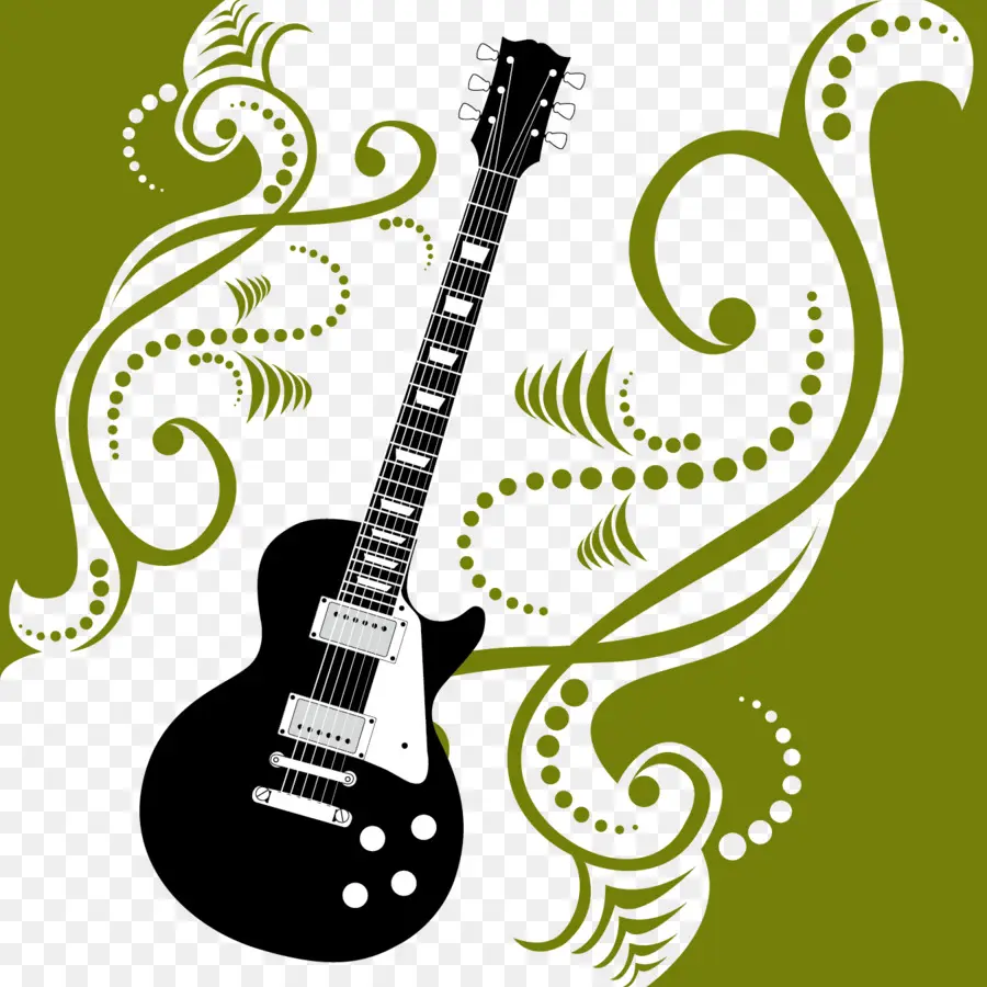 Gitar Listrik，Musik PNG