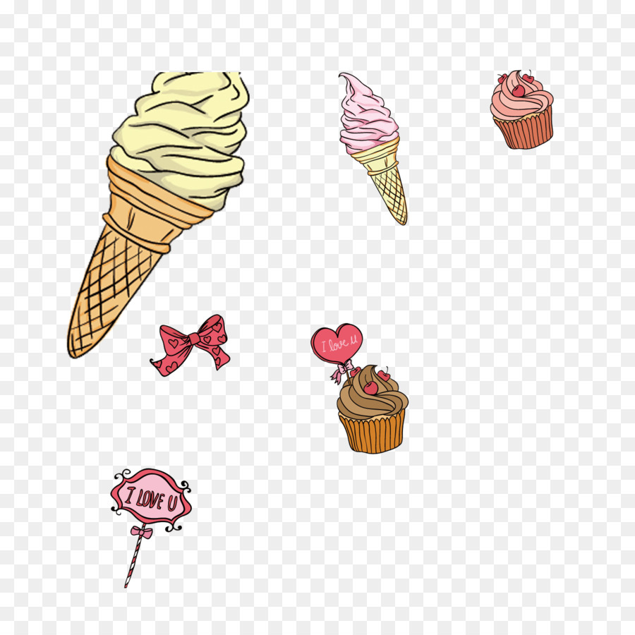 Es Krim，Kerucut PNG