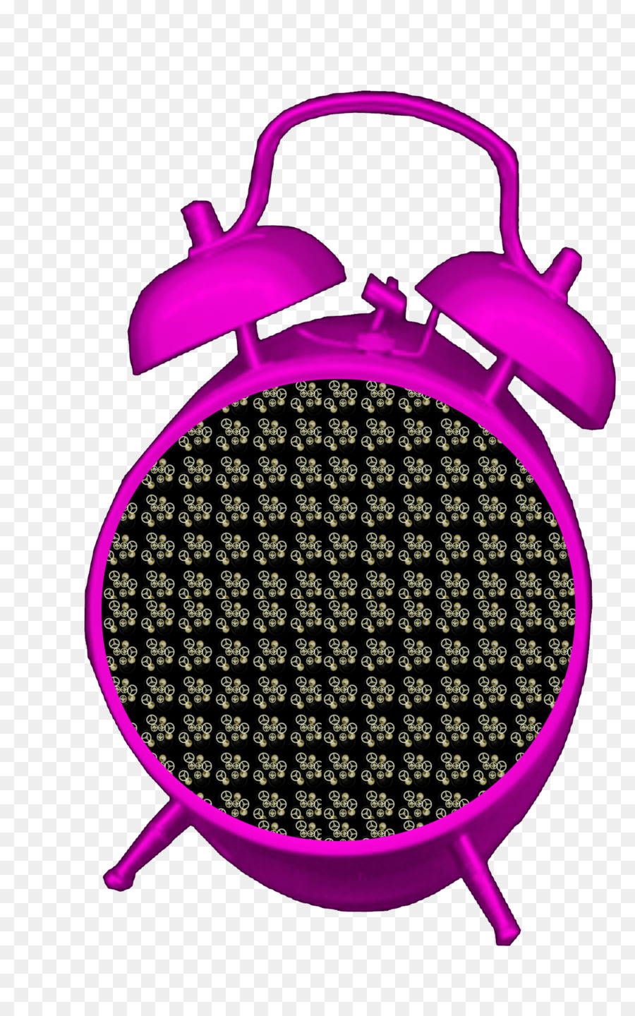 Jam Alarm，Ungu PNG