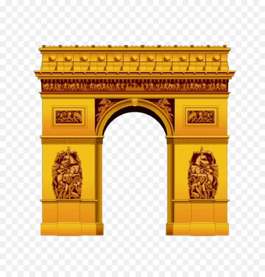 Arc De Triomphe，Paris PNG