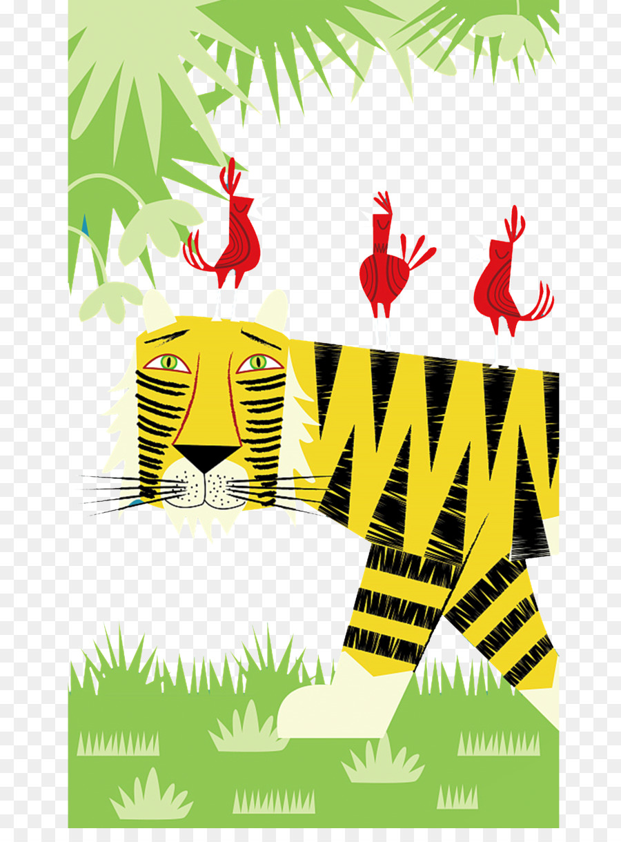Kartun，Harimau PNG