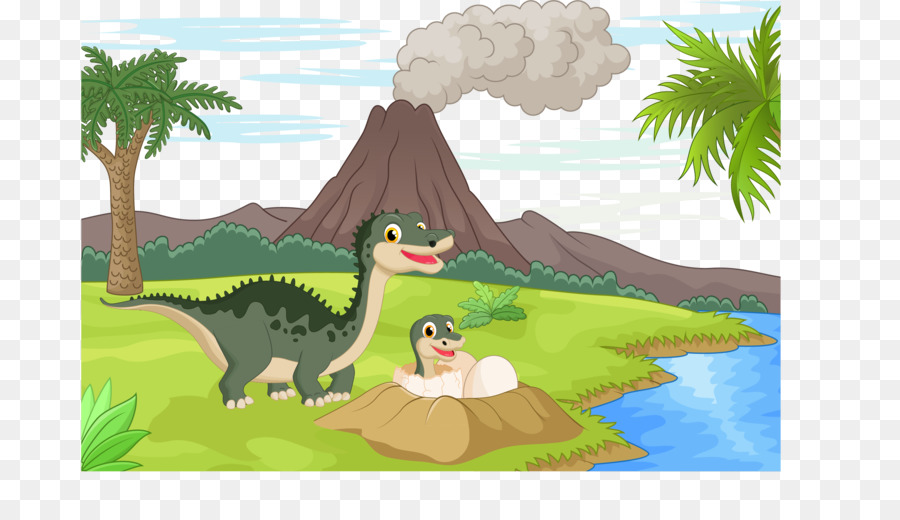 Tyrannosaurus, Dinosaurus, Kartun gambar png