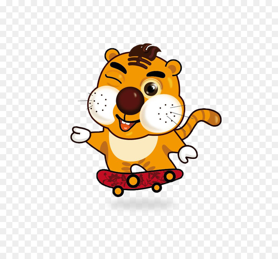 Harimau，Kartun PNG