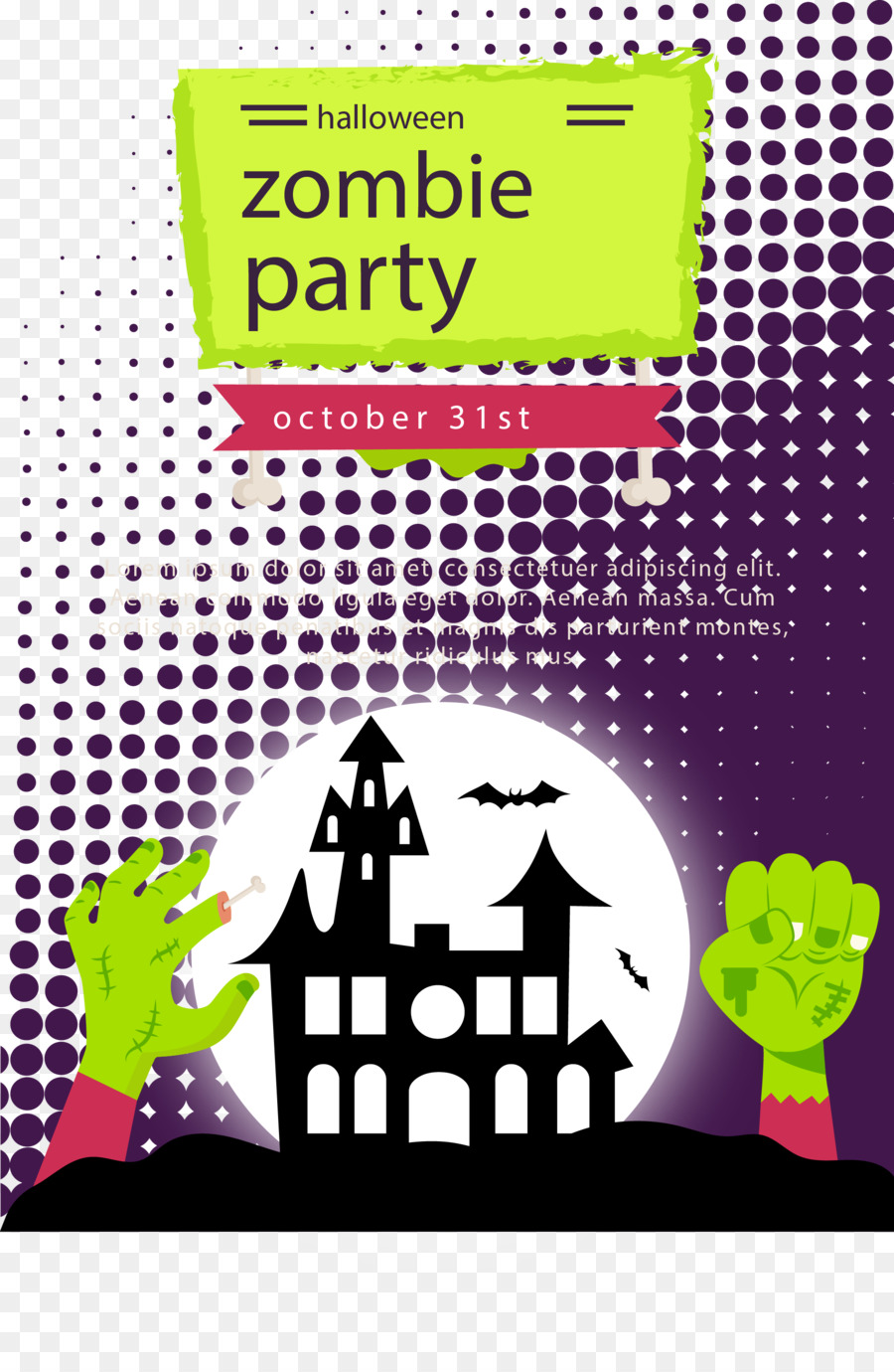 Poster，Halloween PNG