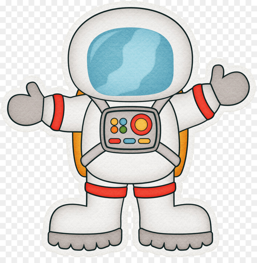 Gambar Kartun Astronot Transparan