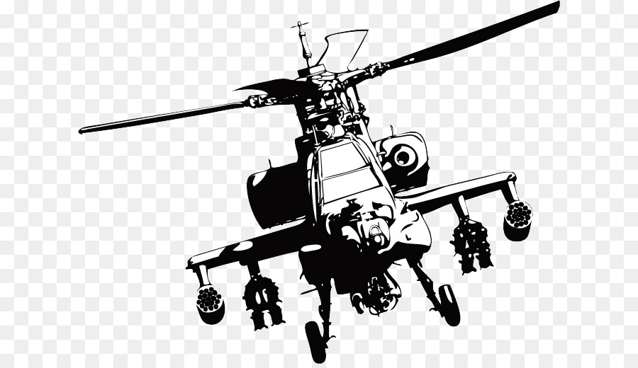 Boeing Ah64 Apache Helikopter Serangan Helikopter Gambar Png