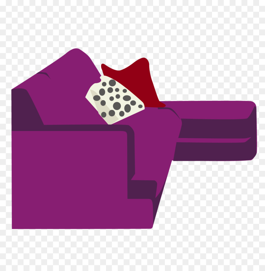 Sofa Ungu，Sofa PNG