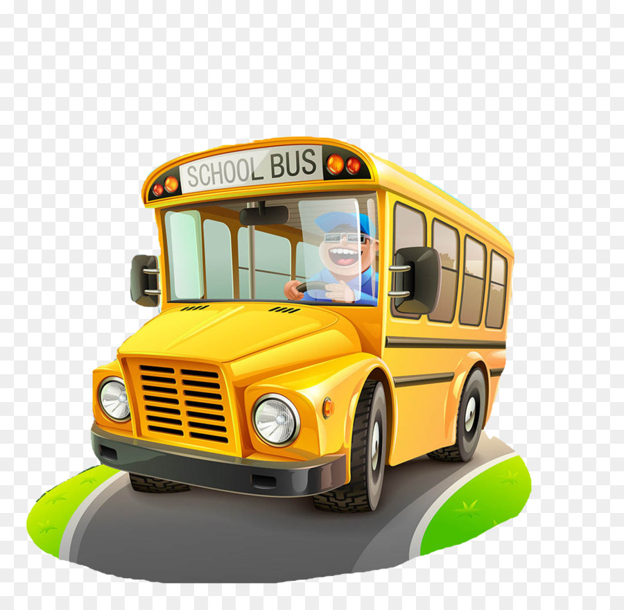 Animasi Bus Sekolah Png