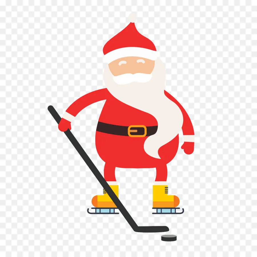 Santa Claus，Olahraga Musim Dingin PNG
