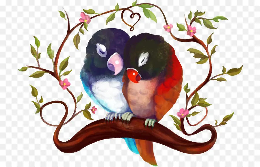 Lovebird，Burung PNG