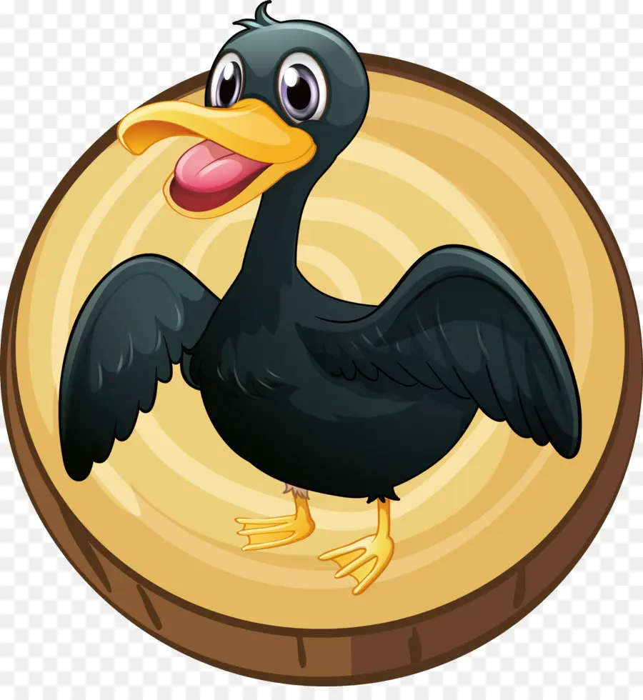 Bebek Hitam，Kartun PNG