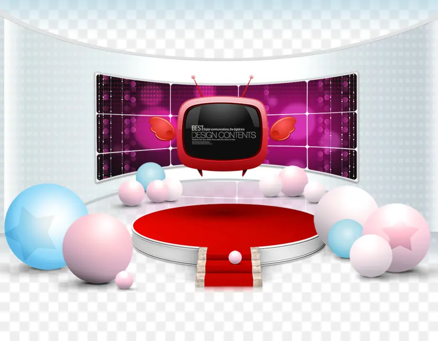 Studio Tv，Panggung PNG