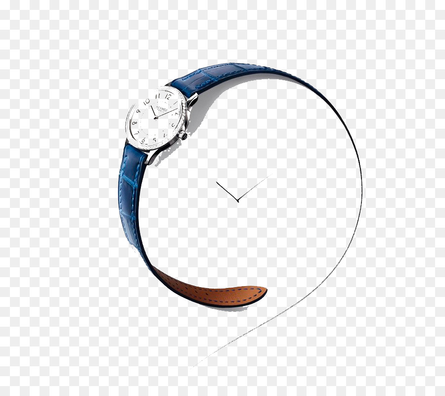 Jam Tangan，Tali Biru PNG