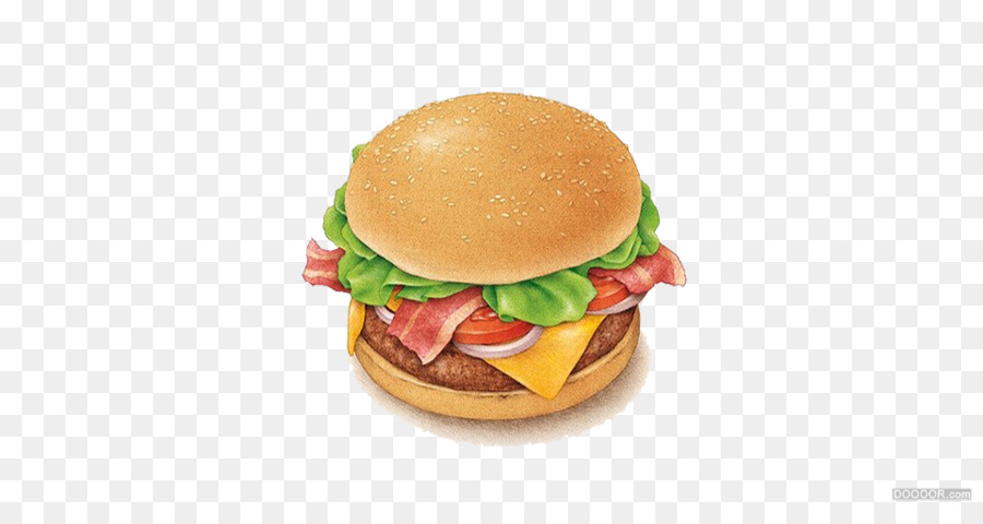 Burgernya，Sandwich PNG