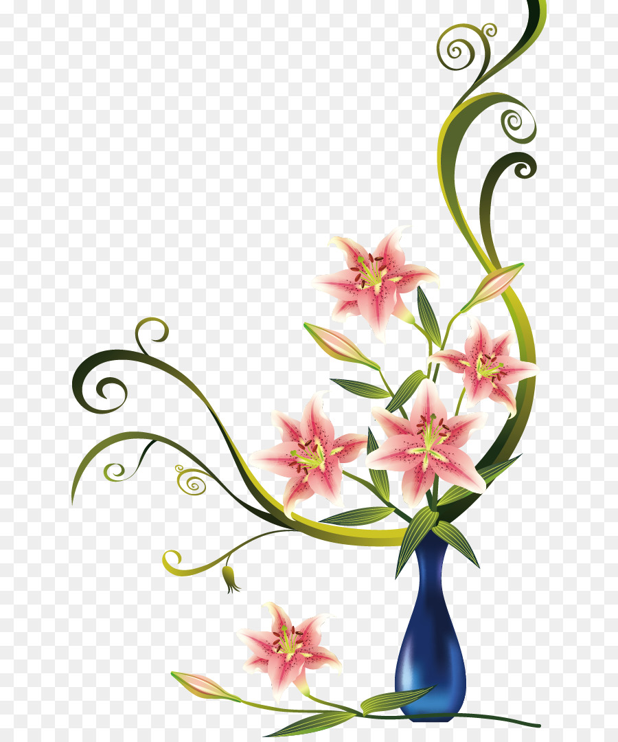  Gambar Bunga Lily  Kartun Gambar  Ngetrend dan VIRAL