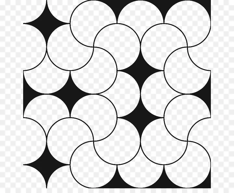 Pola Geometris，Hitam PNG