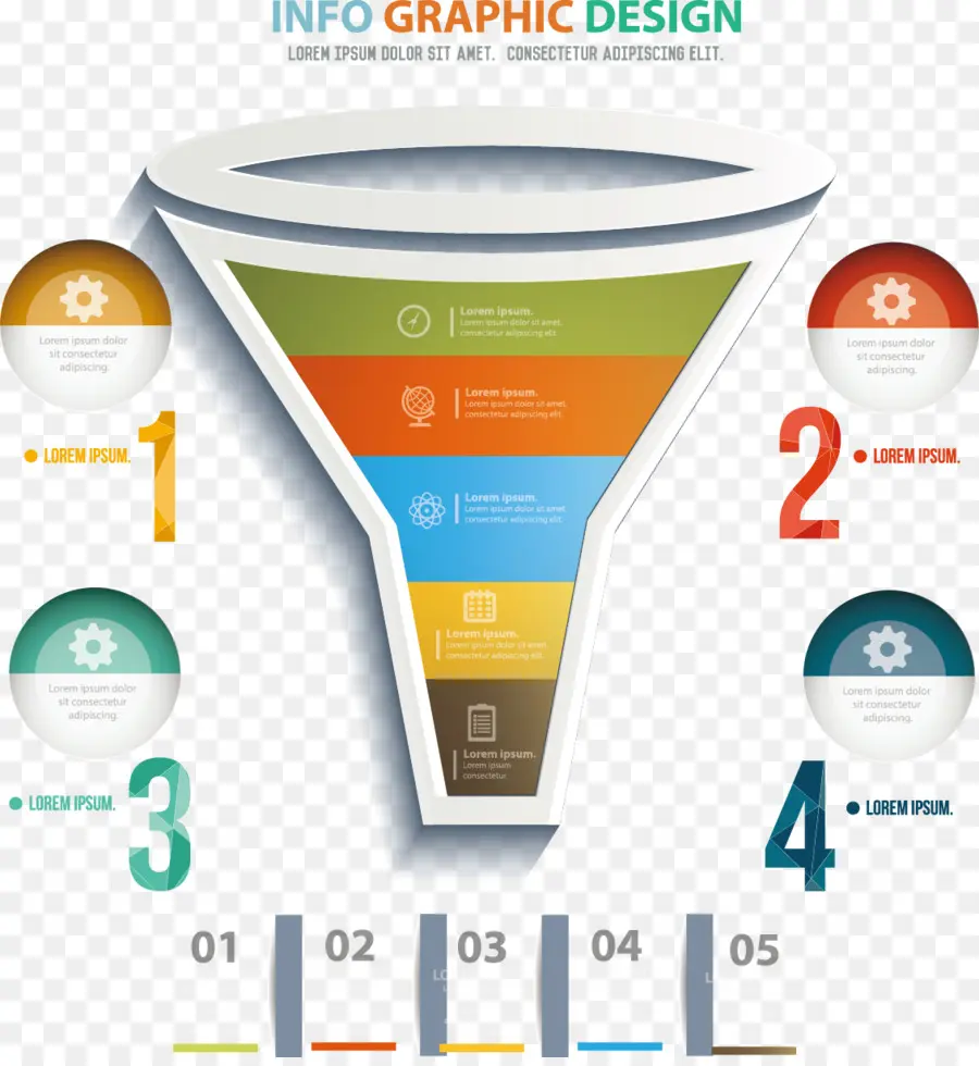 Corong Infografis，Corong PNG