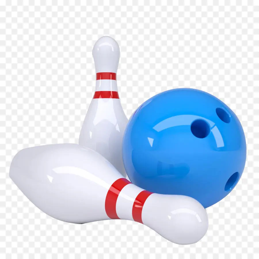 Bola Bowling Dan Pin，Bowling PNG