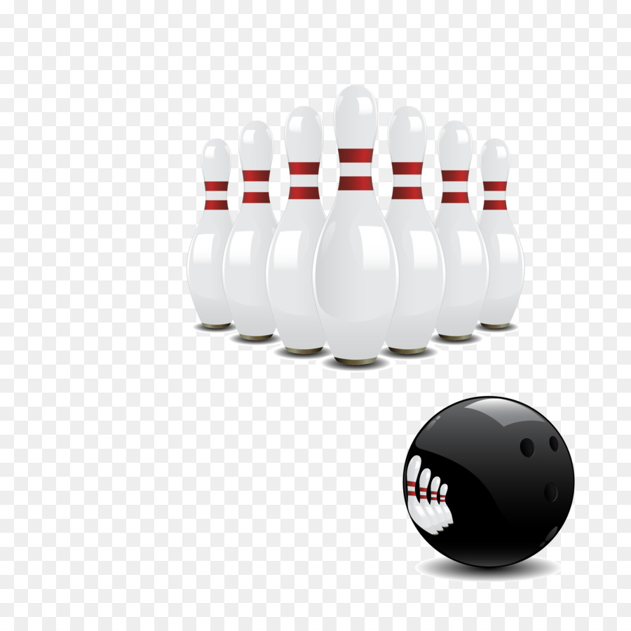 Pin Bowling，Bola Bowling PNG