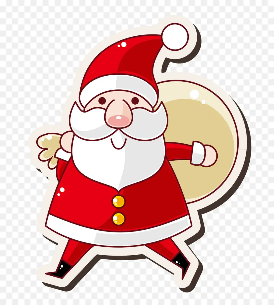 Santa Claus，Tahun Baru PNG