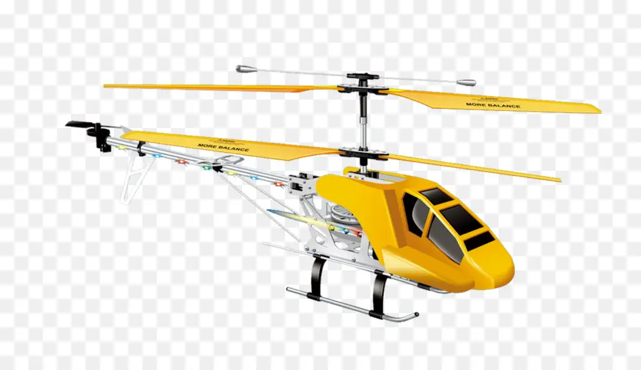 Helikopter Mainan，Kuning PNG