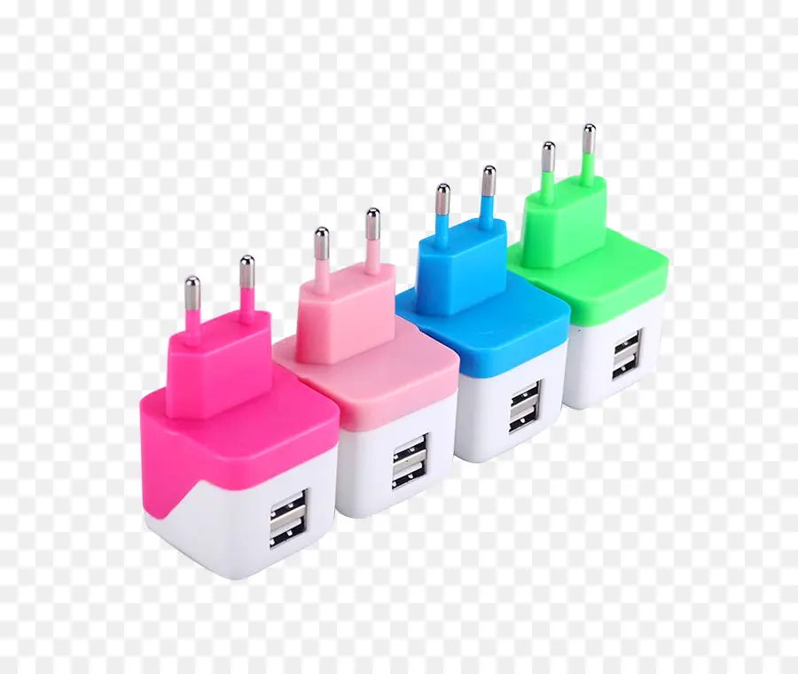 Pengisi Daya Usb Berwarna Warni，Port Usb PNG