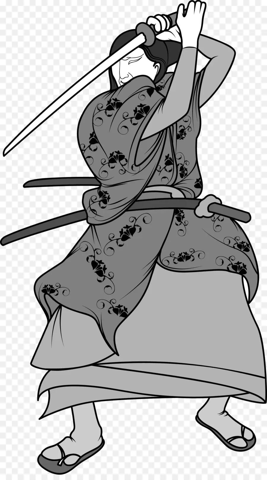 Samurai，Pedang PNG