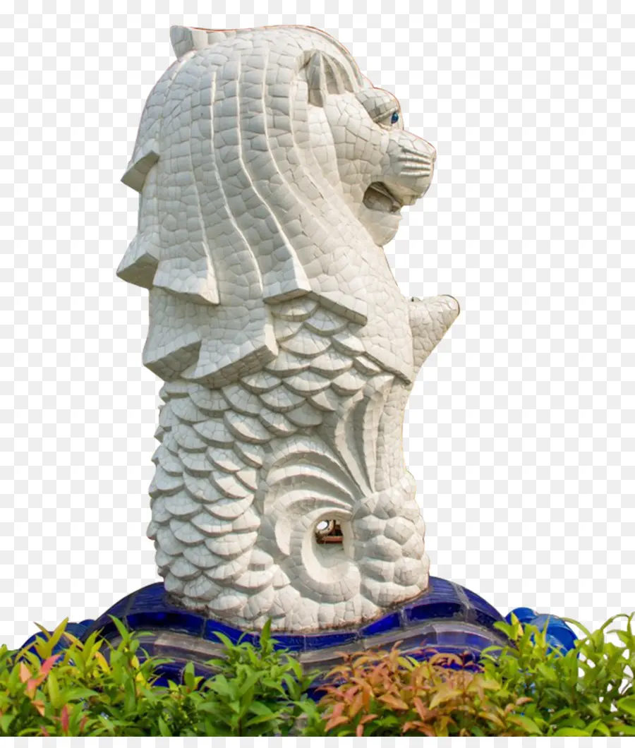 Patung Merlion，Singapura PNG